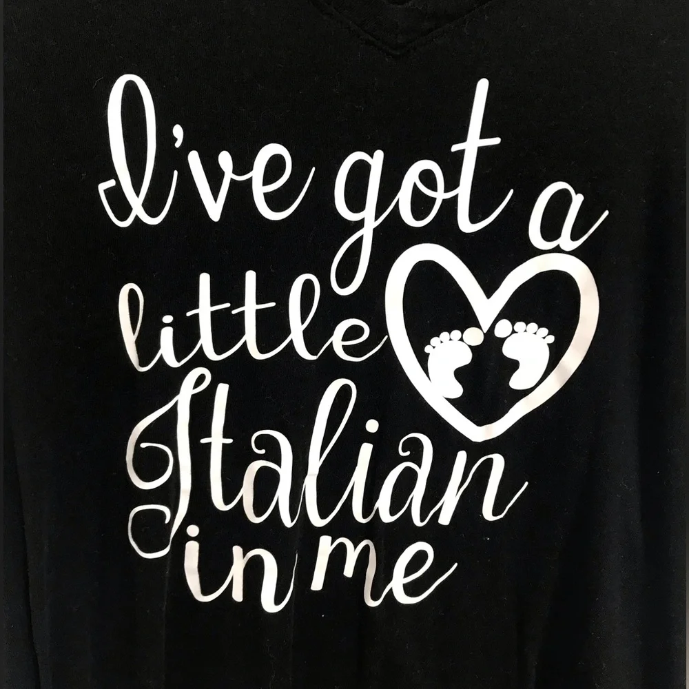 Black Isabel maternity t-shirt (medium) - Picture 3 of 4